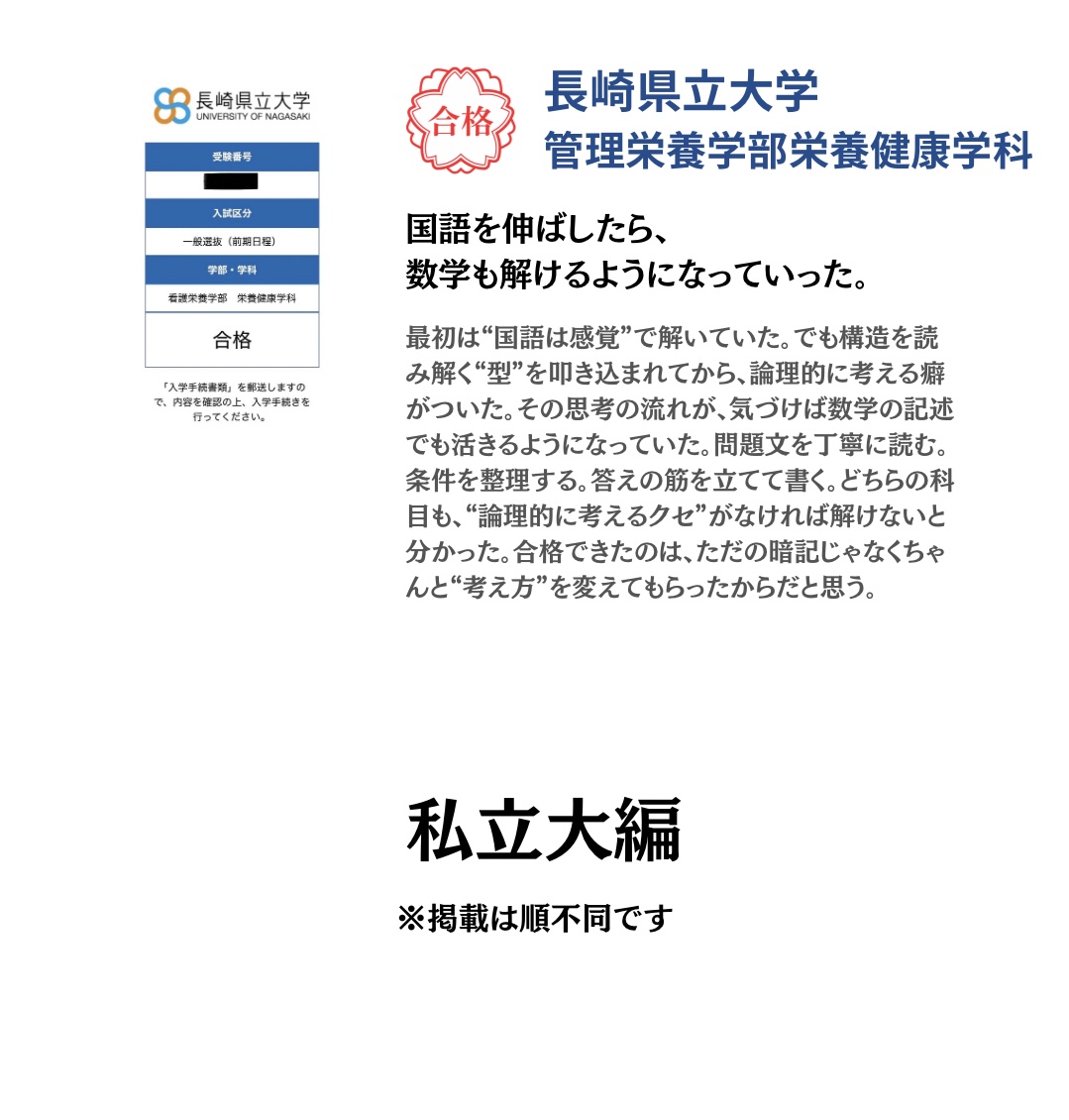 合格実績紹介 14ページ目